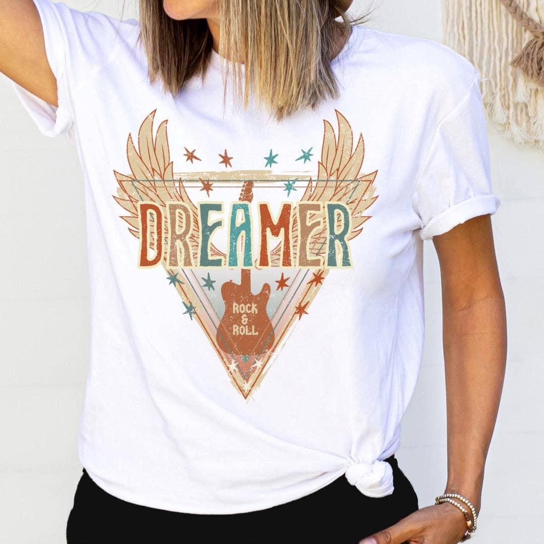 Bar B Tees - Wholesale T-shirt met print - Dames - Rock and Roll T-shirt van Dreamer0