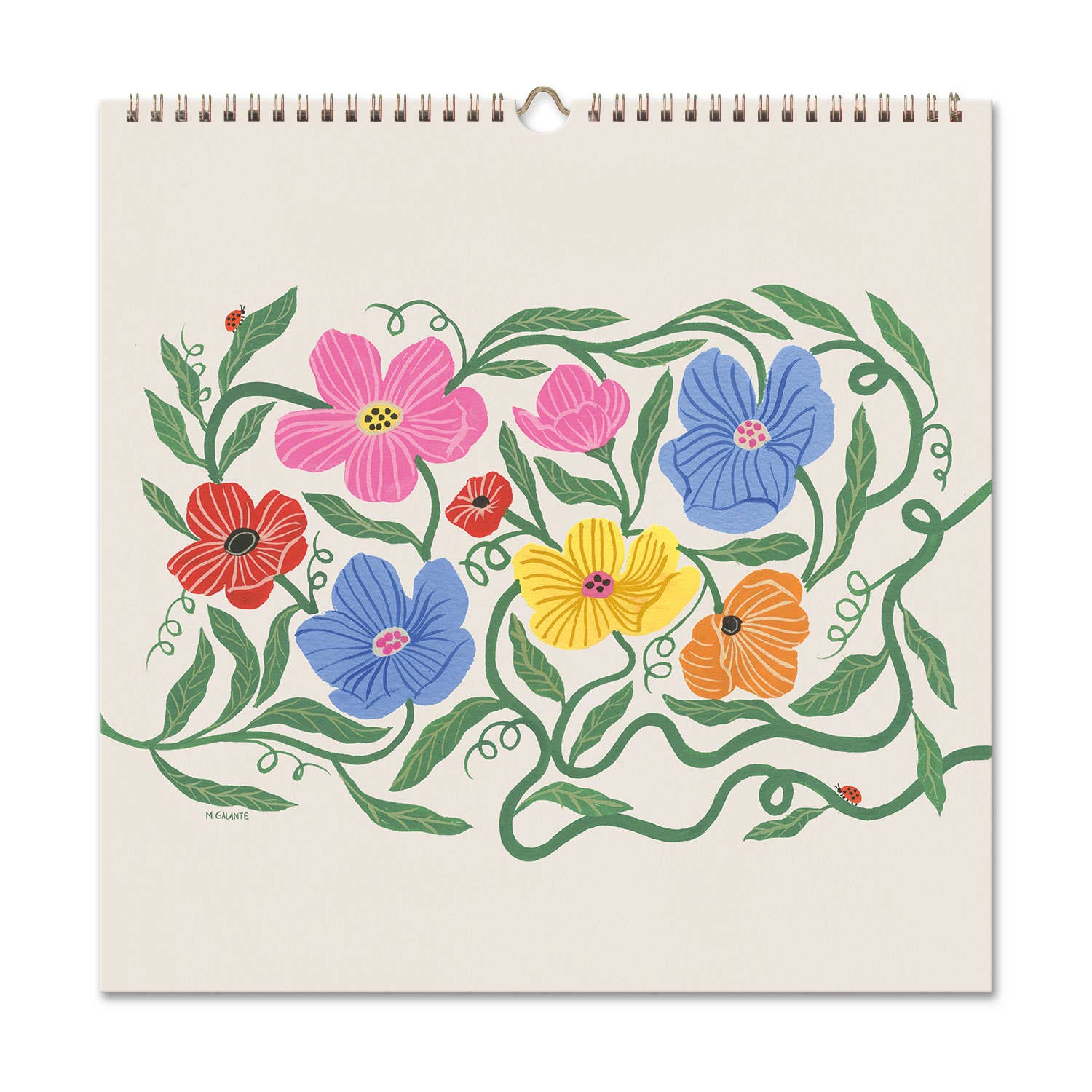 Seedlings - Wholesale Calendar - 2026 Seedlings Garden Party 12 Month Classic Grid Calendar1