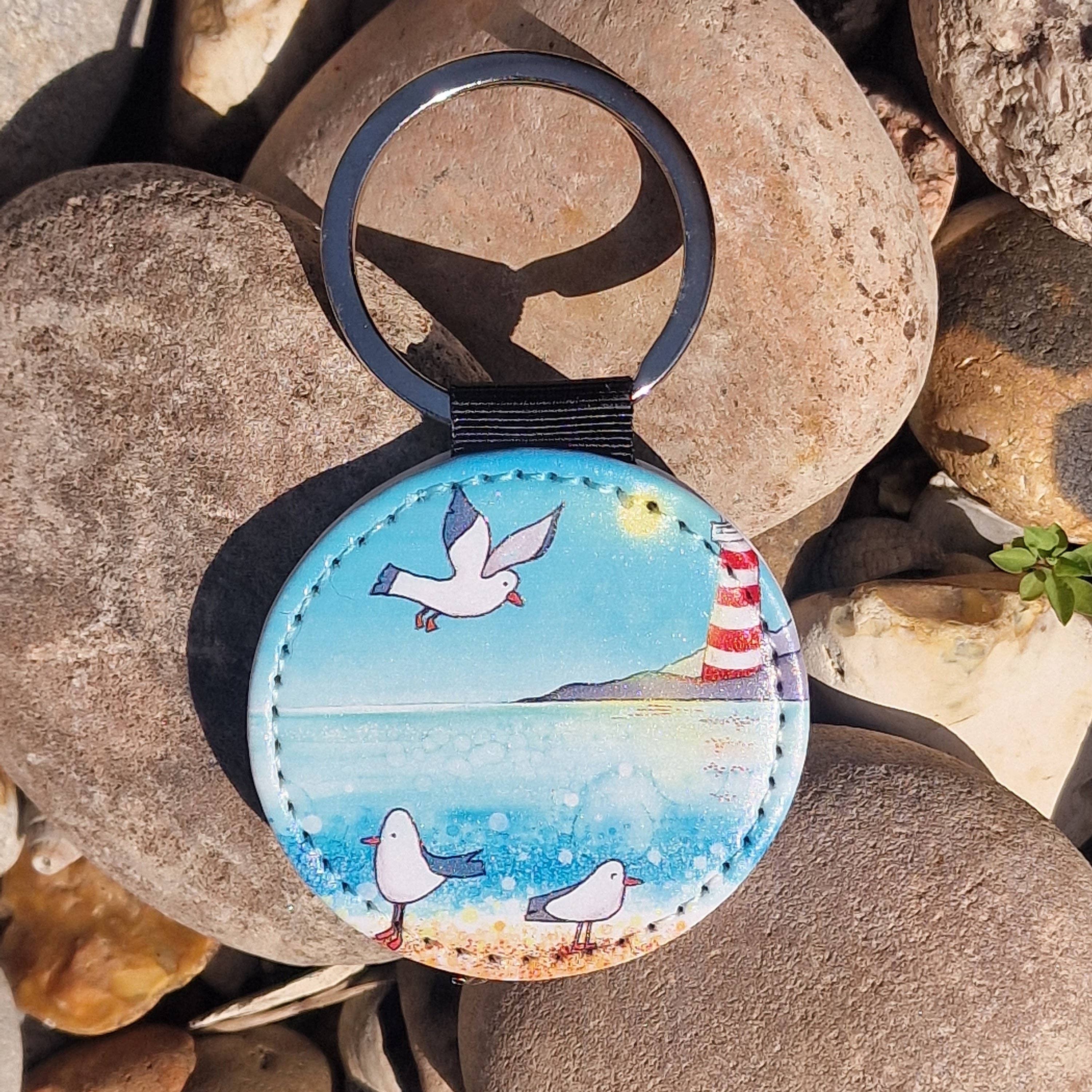 By Jo Crafts - Wholesale Sleutelhanger - Uniseks - 93/97-KR - Strand Kunstleren Sleutelhanger9