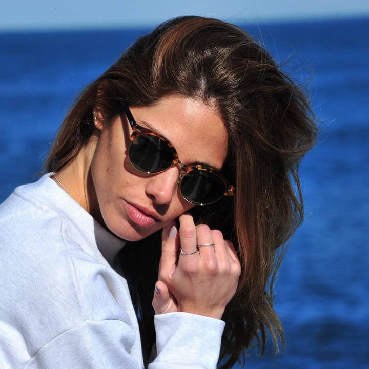 OCEAN Solglasögon MARLON Browline Polariserade för wholesale av Ocean Sunglasses