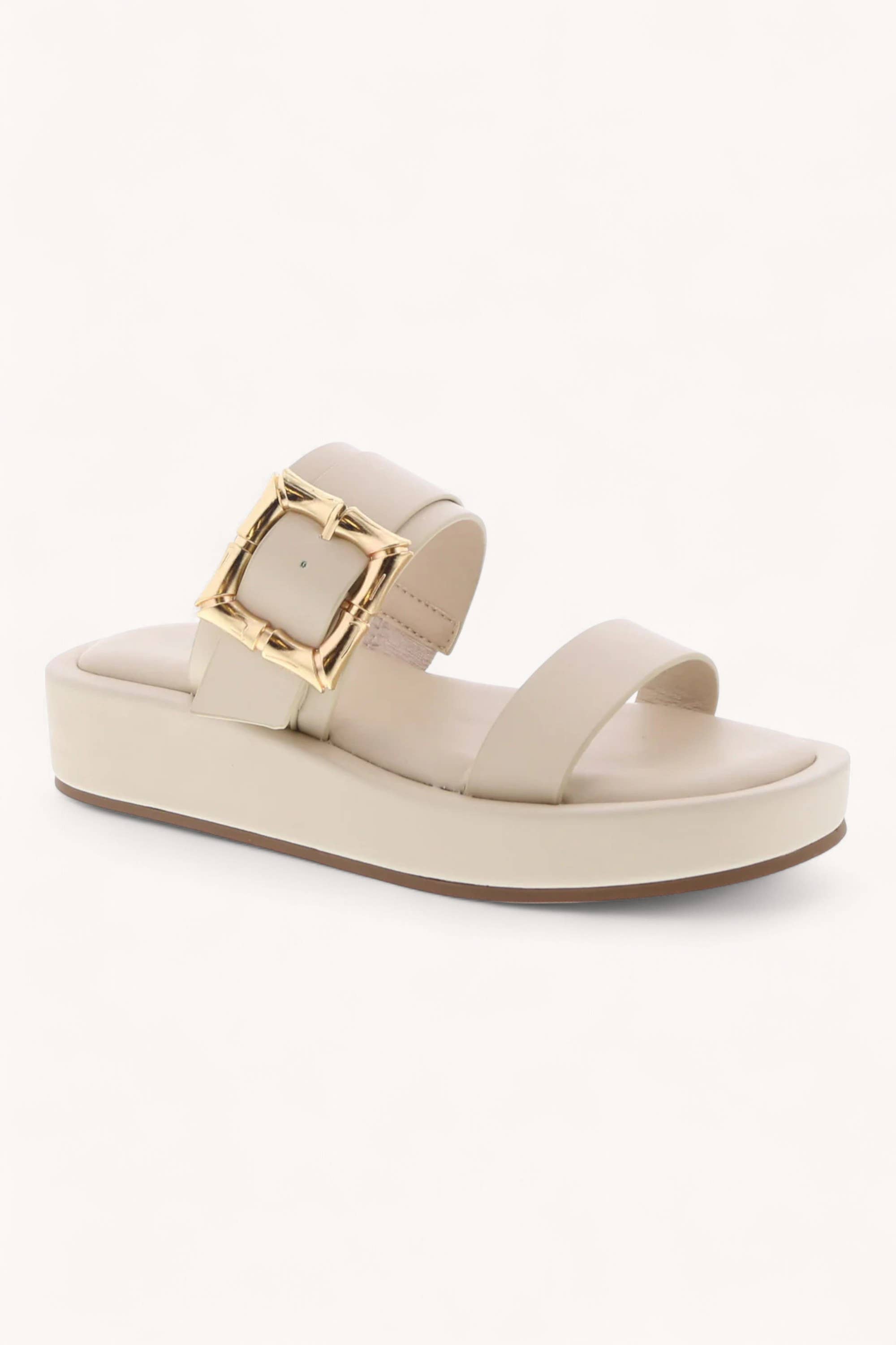 CCOCCI - Wholesale Sandals - Women's - RAYA-68 CHUNKY PLATFORM DOUBLE STRAP SANDALS1