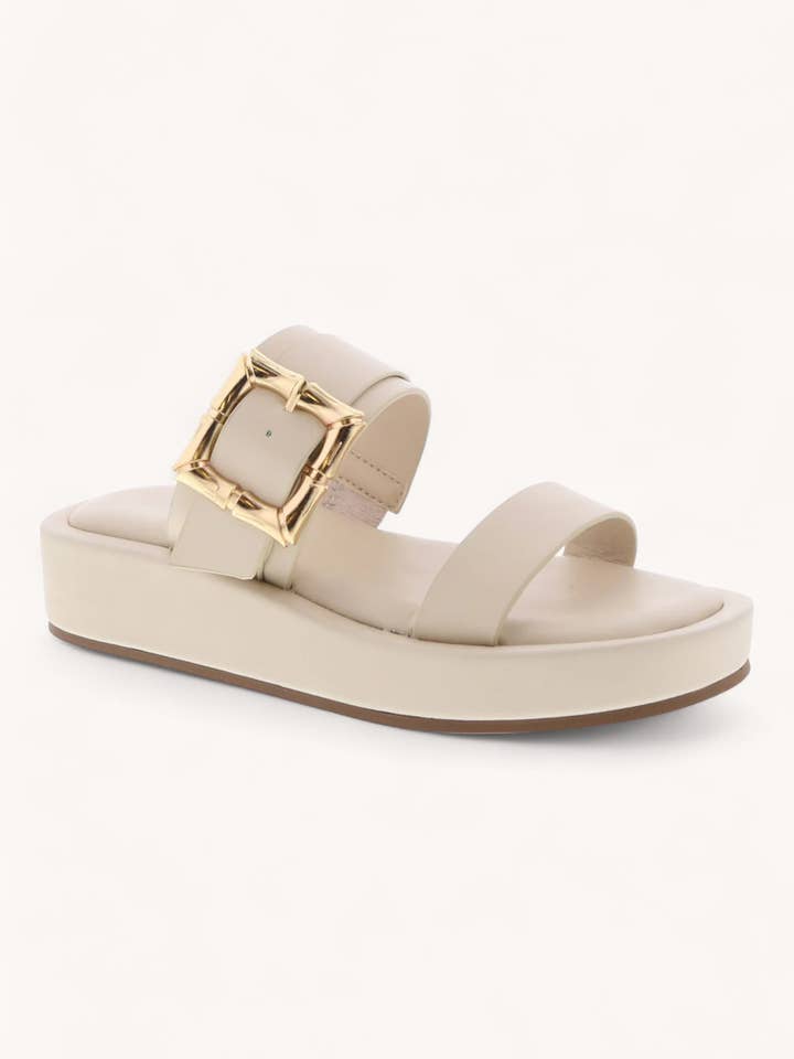 CCOCCI – Engroshandel sandal - Dame – RAYA-68 KRAFTIG PLATFORM DOBBELT REM SANDALER1