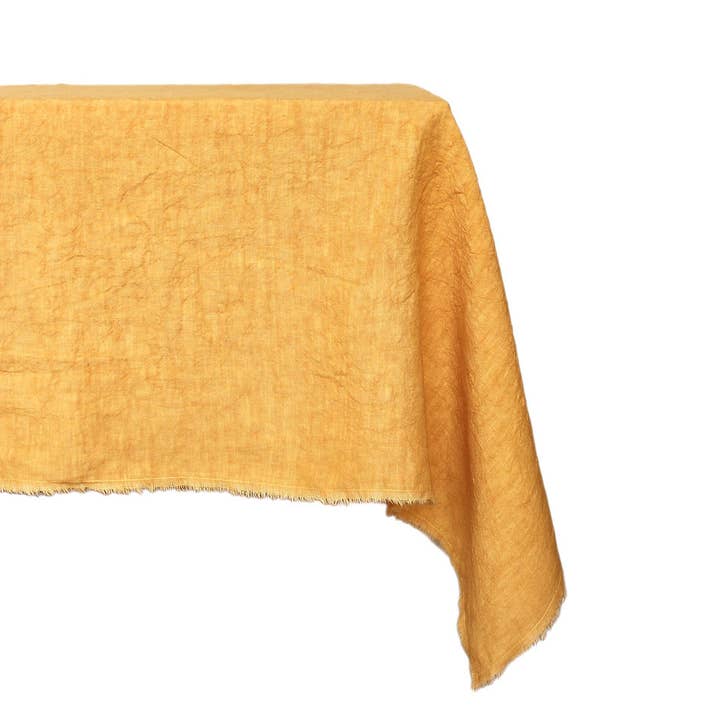 Giardino Segreto - Wholesale Tablecloth - TORN pure linen tablecloth8