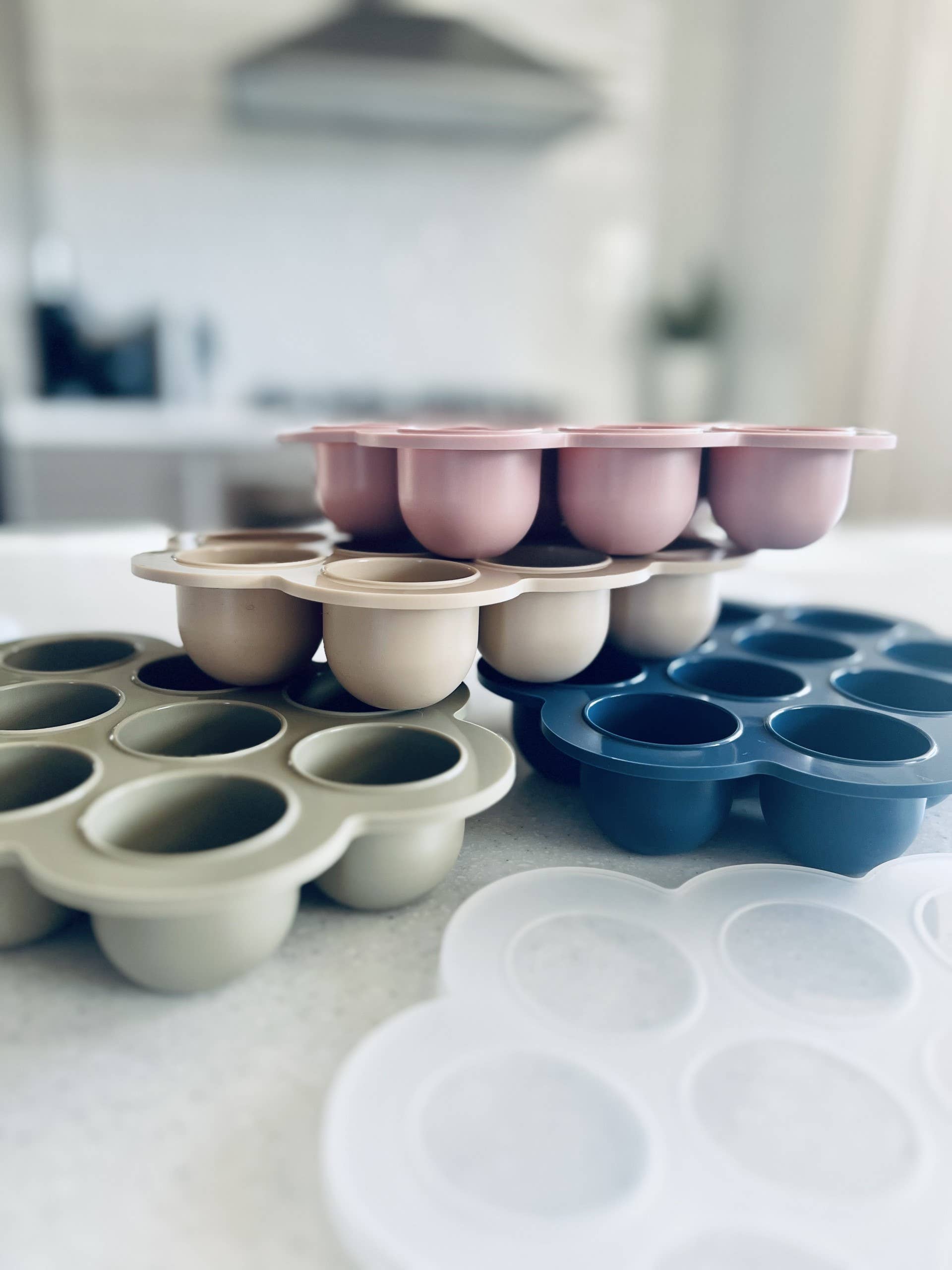 Cuddle Bug & Co – wholesale Food storage container – Mini & Me Bake & Freeze Pods Blueberry6