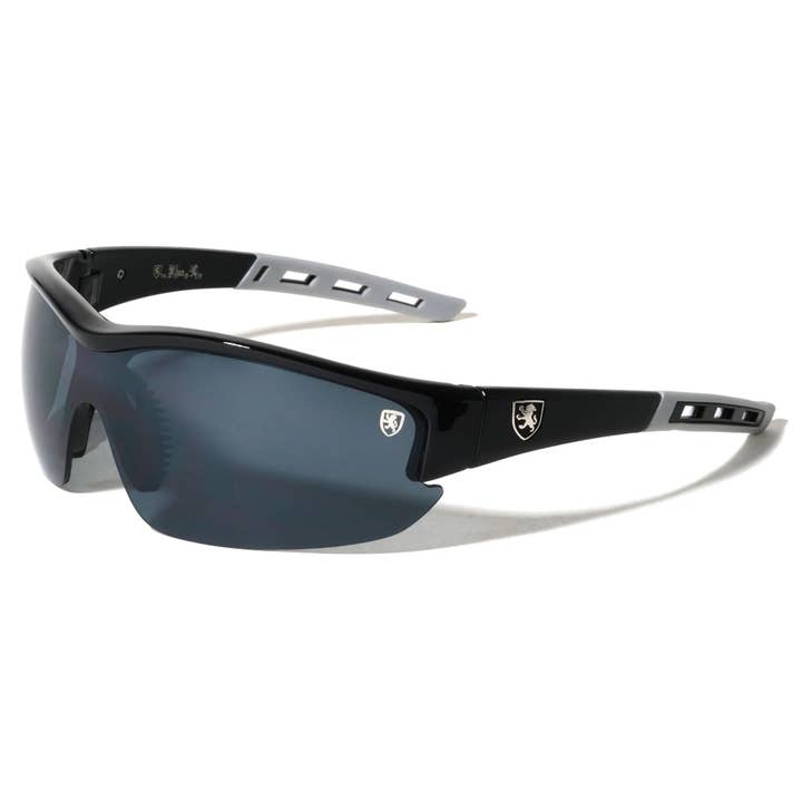 Sunrayzz Imports - Wholesale Sunglasses - Men's - Khan Semi-Rimless Sports Shades 8kn-p70003