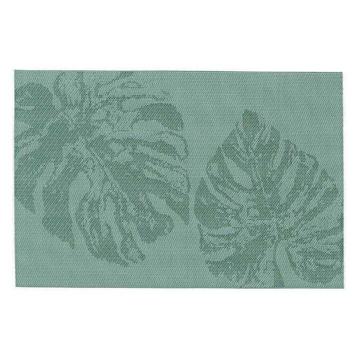 Mantel individual "Hoja de Monstera", plástico, verde para venta al por mayor de Zeller Present