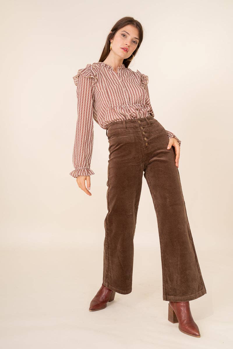 Oraije Paris - Wholesale Pants - Women's - Valentina velvet wide pants39