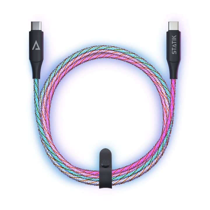 KeySmart / STATIK - Wholesale Charging cable - GloBright Braided Cable USB-C to USB-C connectors12
