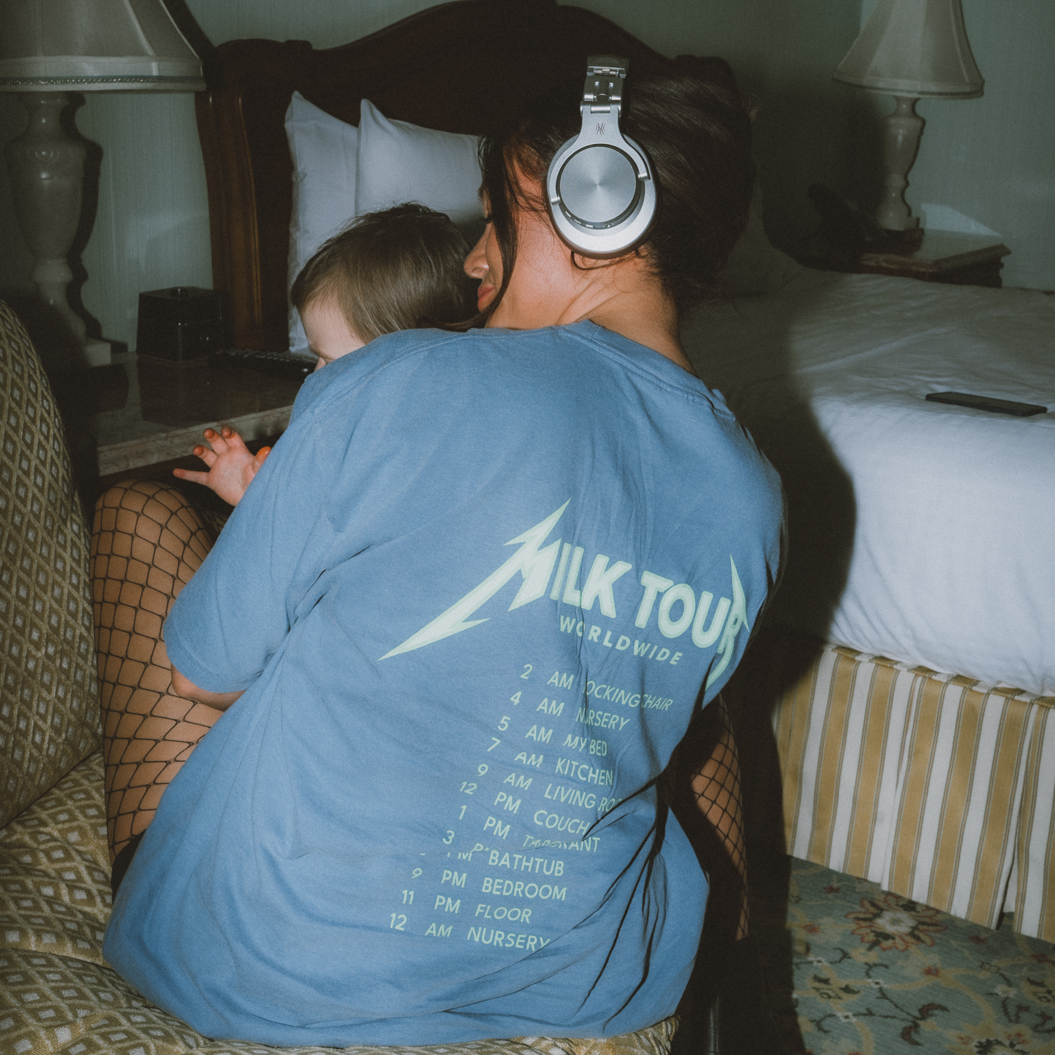 The Little Milk Bar - Wholesale Screen Printed T-Shirt - Women's - Milk Tour™ Tee4