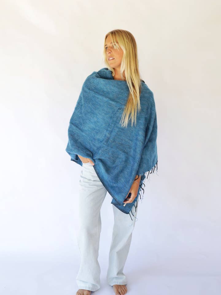 Poncho // Seaport for wholesale by Hobo and Hatch
