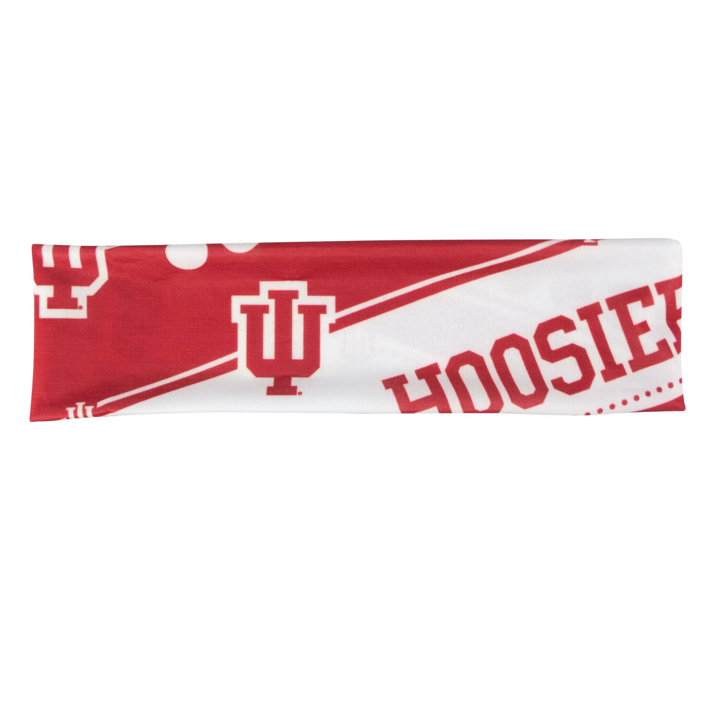 Little Earth Productions - Wholesale Fashion Headband - Women's - NCAA Indiana Hoosiers Stretch Headband0
