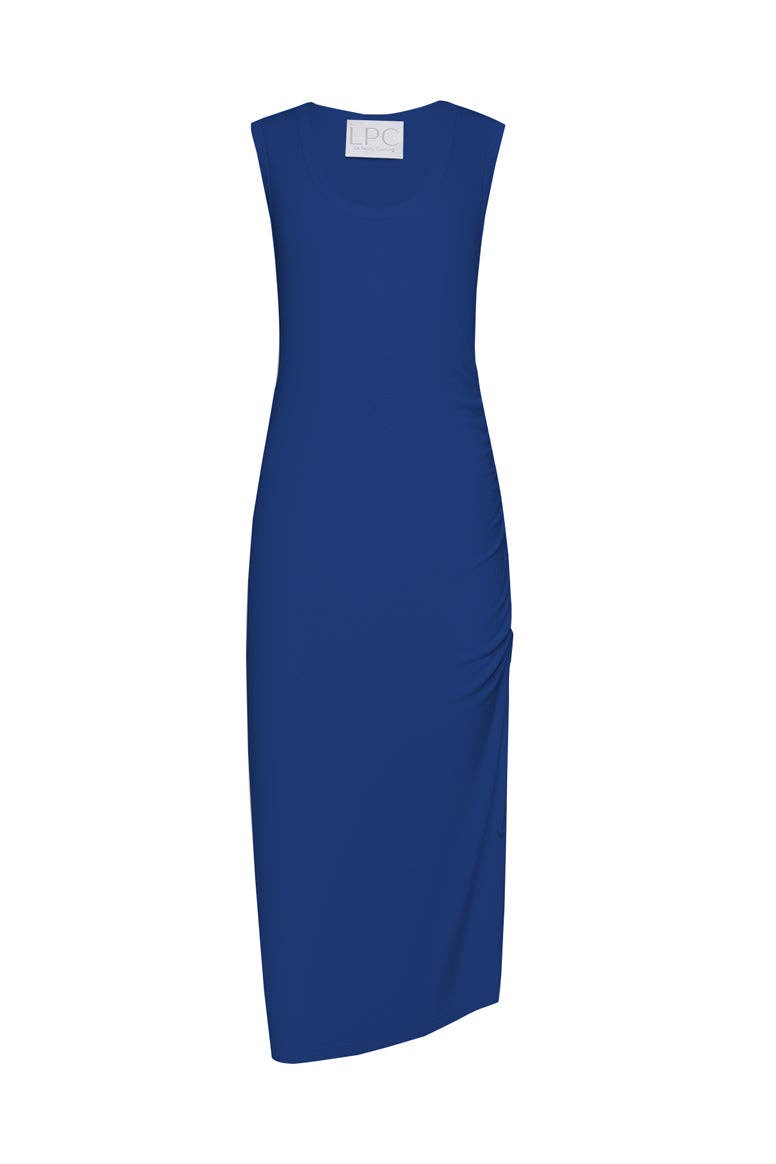 The Jessi Dress in Poseidon Blue for wholesale on Faire