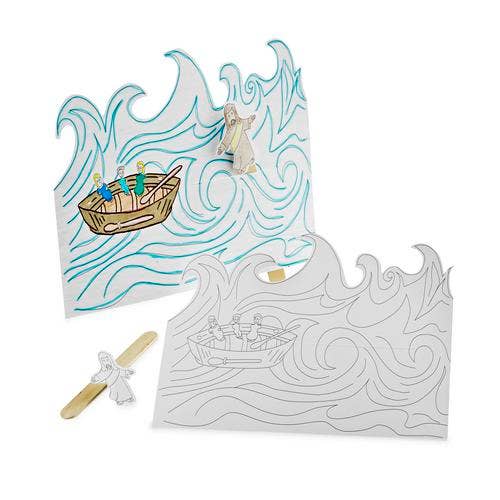 Cena de Jesus a Andar sobre a Água por atacado de Addkrafts