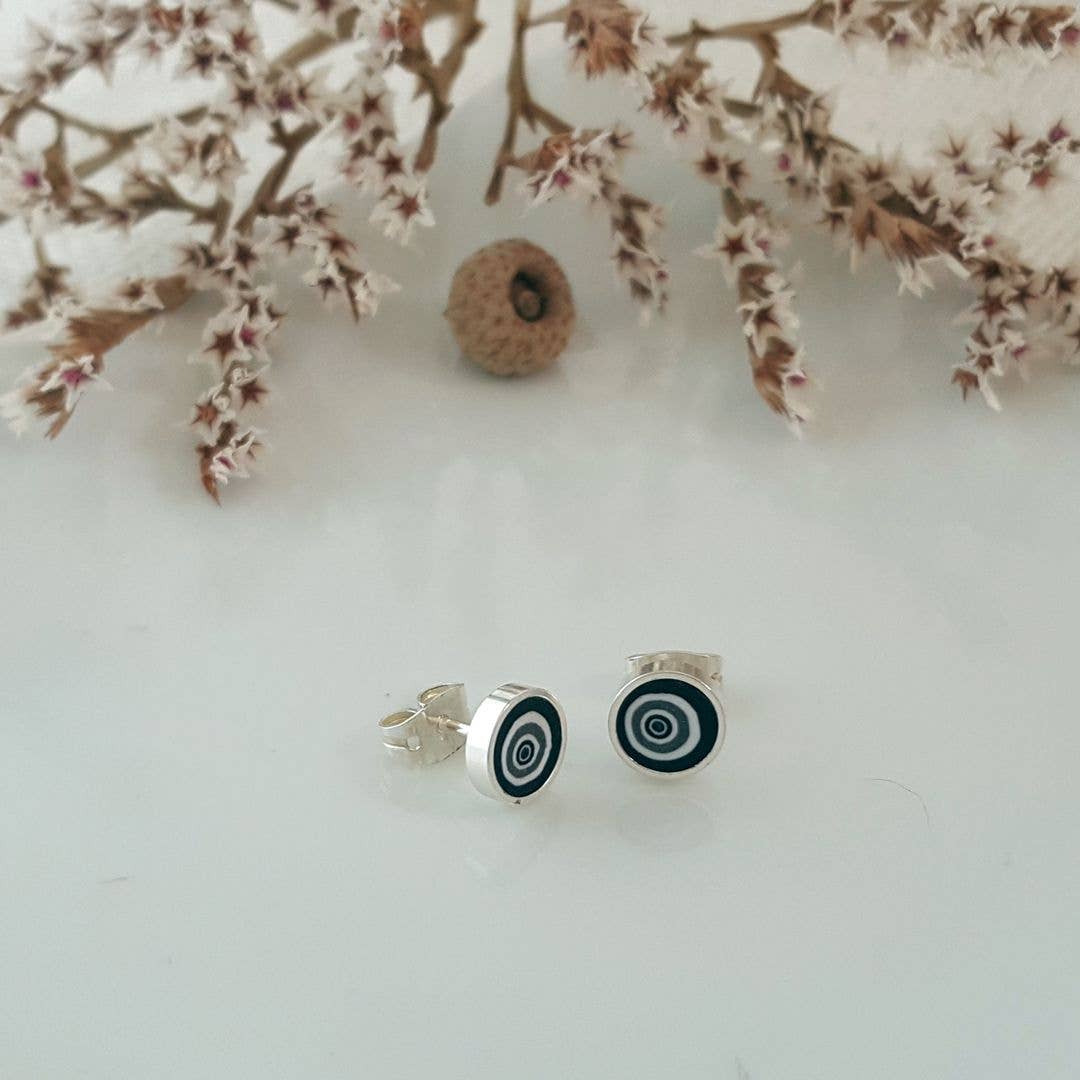 PASTACUITA - Wholesale Stud/Post Earrings - Small round everyday earrings. Handmade with polymerclay6