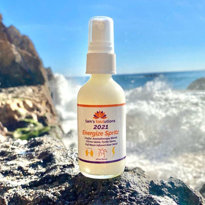 2021 Energize Spritz for wholesale by Sam's Soulutions Plant-Based Beauty