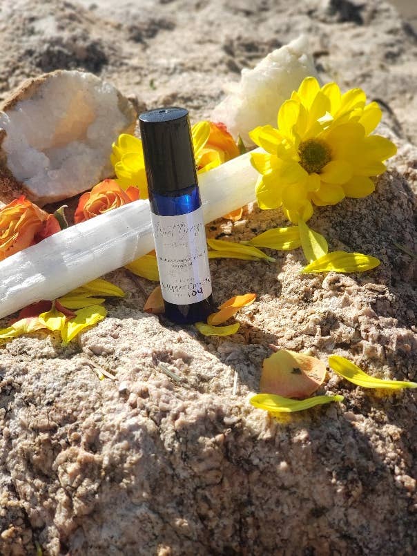 Roll-on aromathérapie à l'orange douce pour la vente par Copper Crescent Botanicals