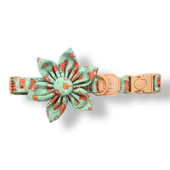 Honey Bear - Flower Tie for wholesale by Kani Kouture