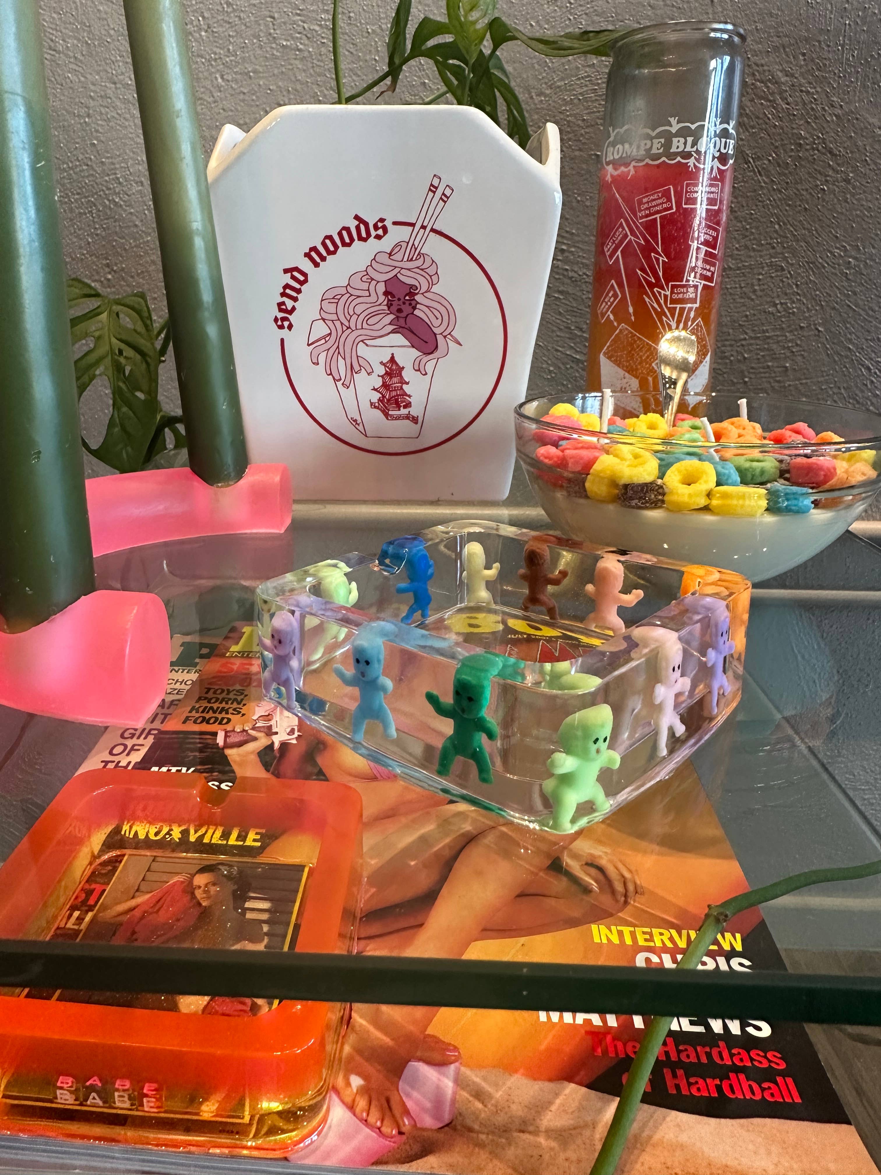 Rosemilk Resin - Wholesale Ashtray - Baby tray2