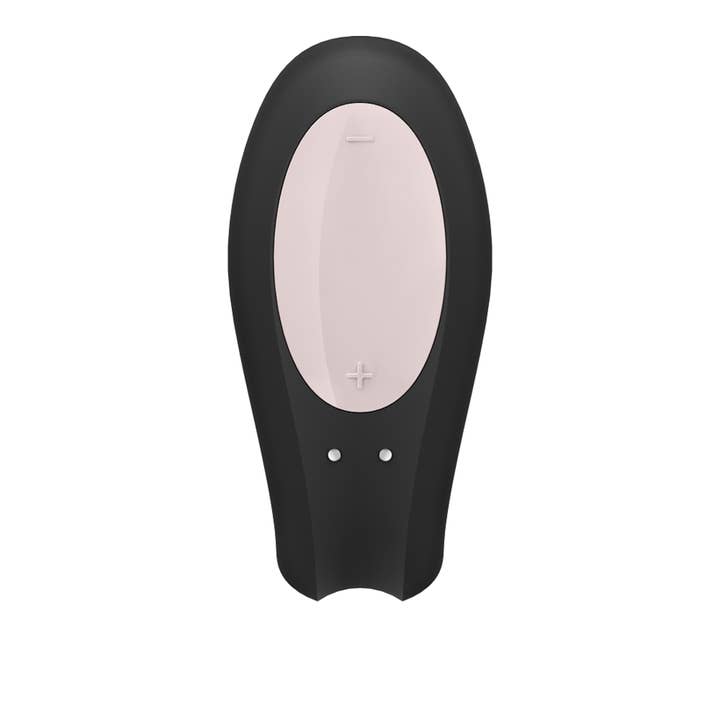 LOVERS - SHOP - Venta al por mayor Juguetes eróticos - Satisfyer - Double Joy con app - Oro rosa y negro