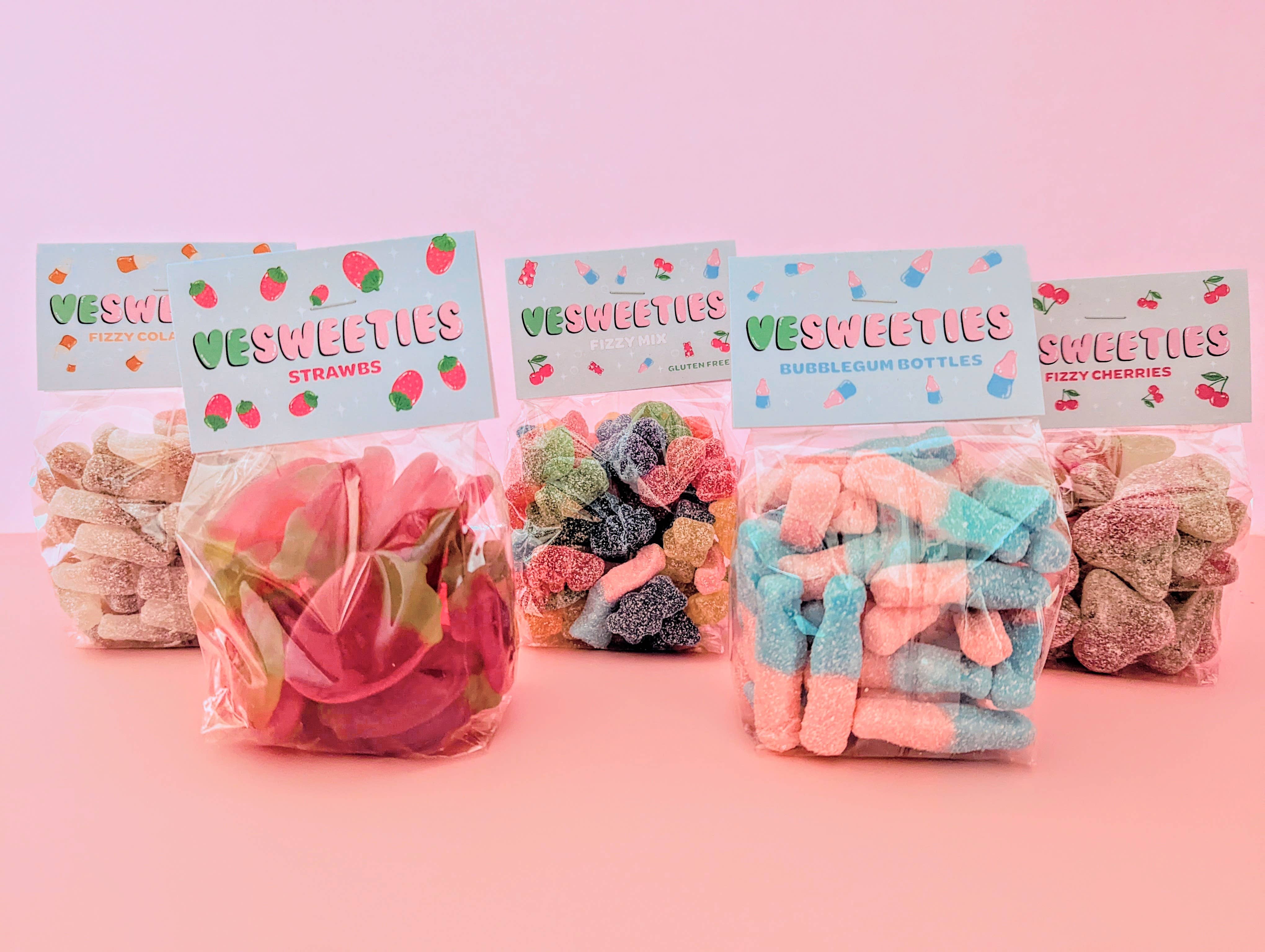 VESWEETIES – wholesale Gummy – Vegan Sweet Display Bags (250g)4