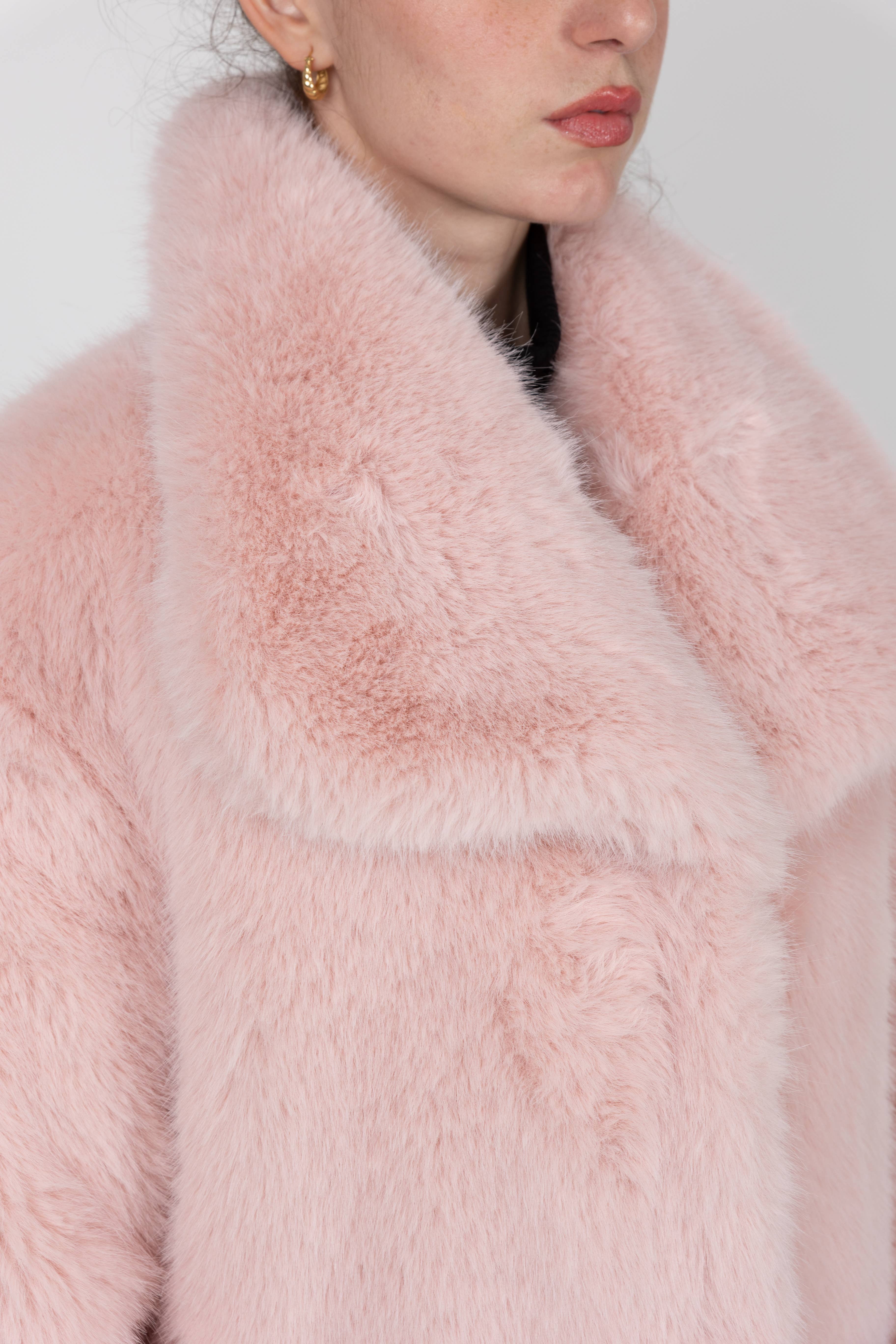 KZELL PARIS - Wholesale Fur/Faux Fur Coat - Women's - SHORT FAUX FUR COAT3