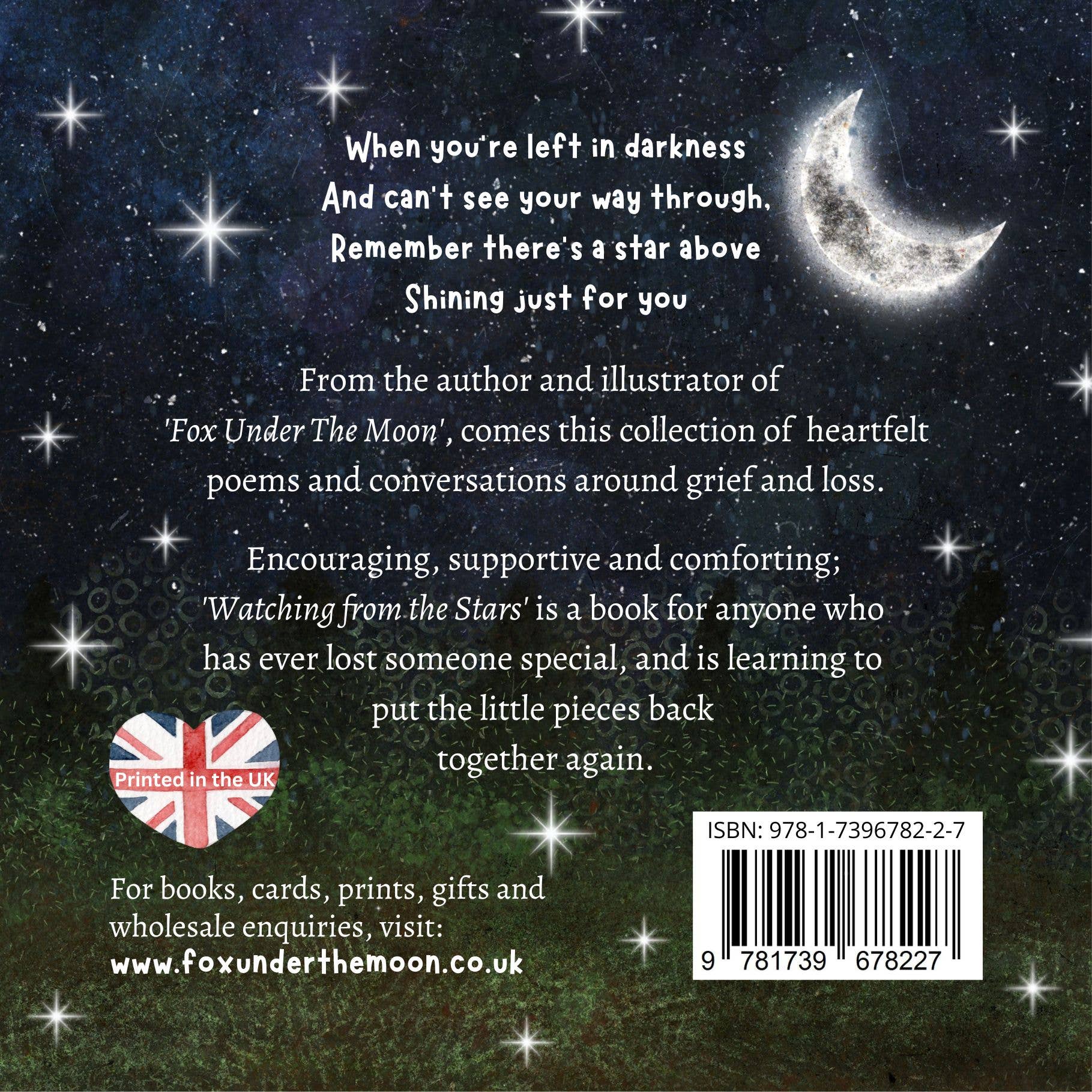 Fox Under The Moon – wholesale Junior fiction book (9–12) – 'Watching From The Stars' Mini Book by Stacey McNeill10