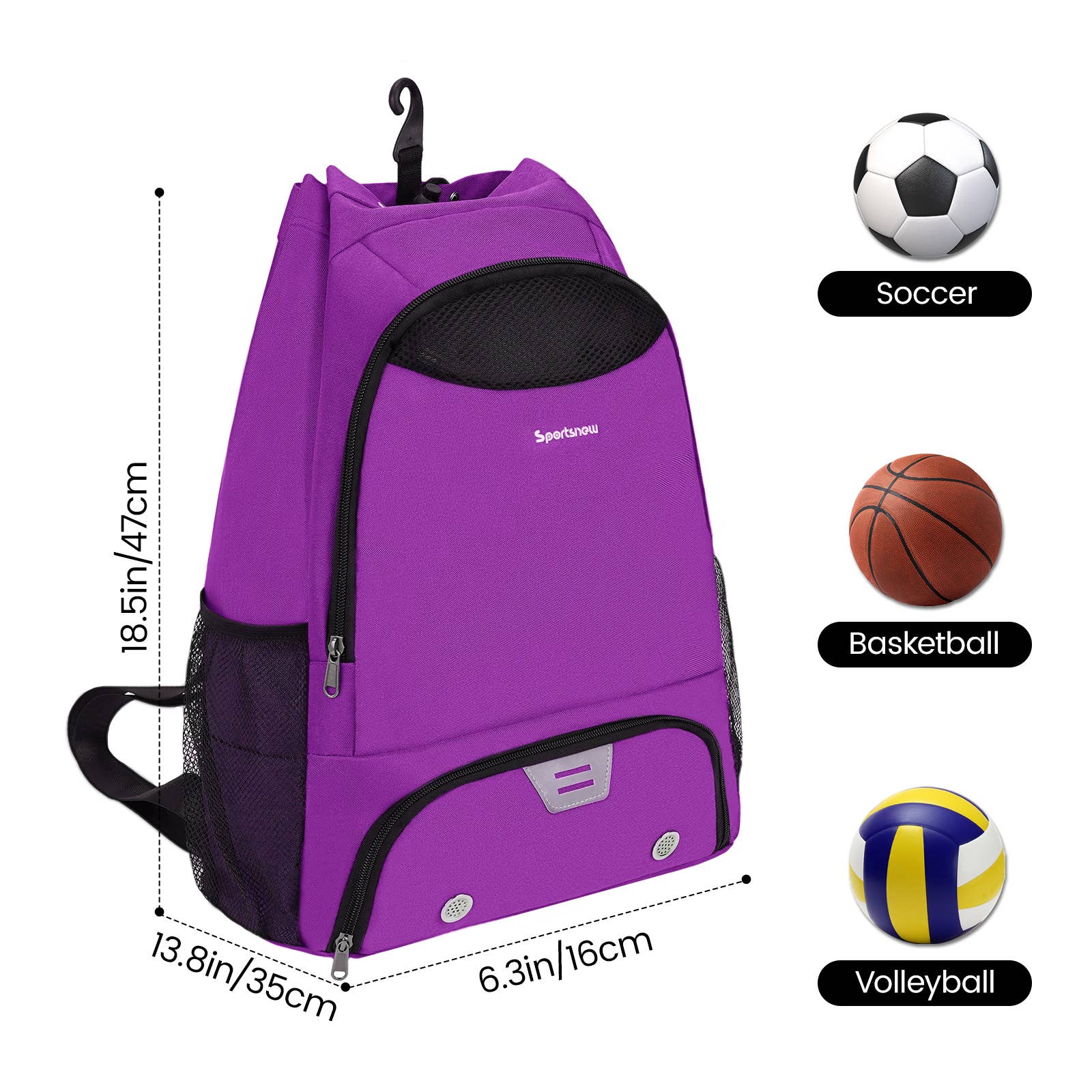 wandf - Wholesale Backpack - Unisex - Drawstring Backpack Soccer Basketball Backpack Gym Bag2