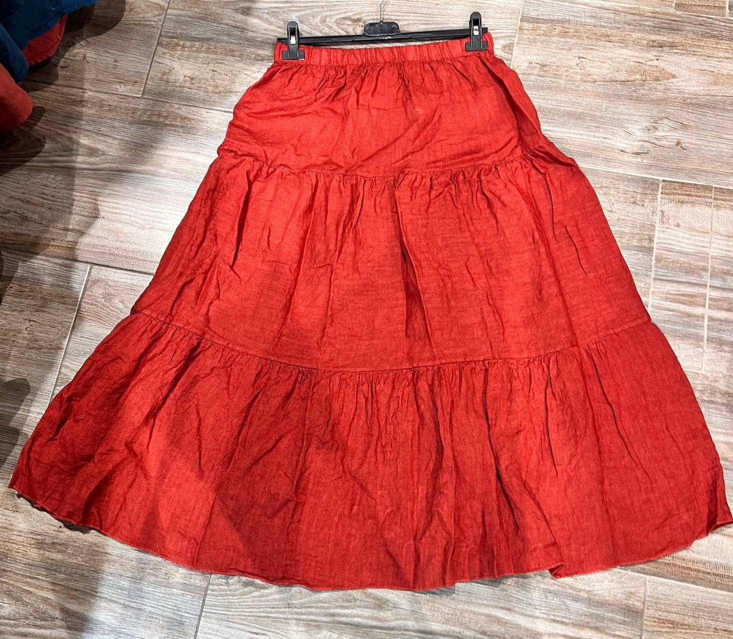 LÉA & LUC - Wholesale Skirt - Women's - 100% Linen Skirt REF. 83486