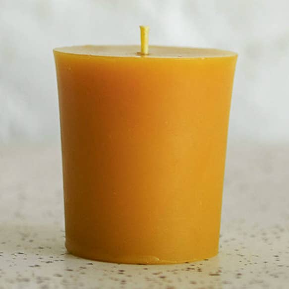 Votives: Pure Beeswax for wholesale by Slow Burn