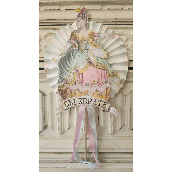 Little Heart Designs - Vente Décalcomanie – décorations de fête - Décoration murale Marie-Antoinette Célébrer1