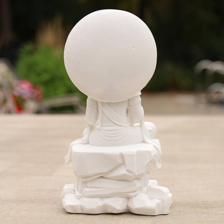 Lungta Imports - Wholesale Sculpture - Kuan Yin Quan Yin Statue Female Buddha Blessing 8 Inches Tal3