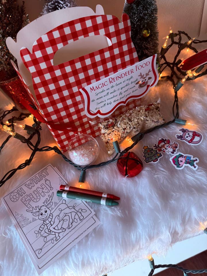 Boîtes de la veille de Noël… pour la vente par Scarlet Paperie
