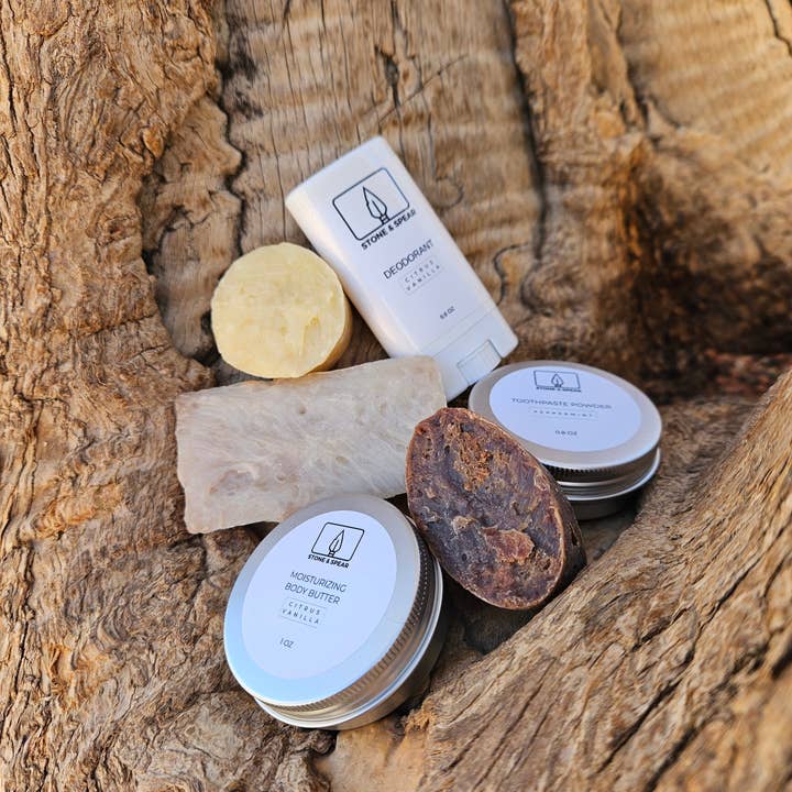 Stone & Spear - Wholesale Bath & Body Set - The Travel Sample Set3