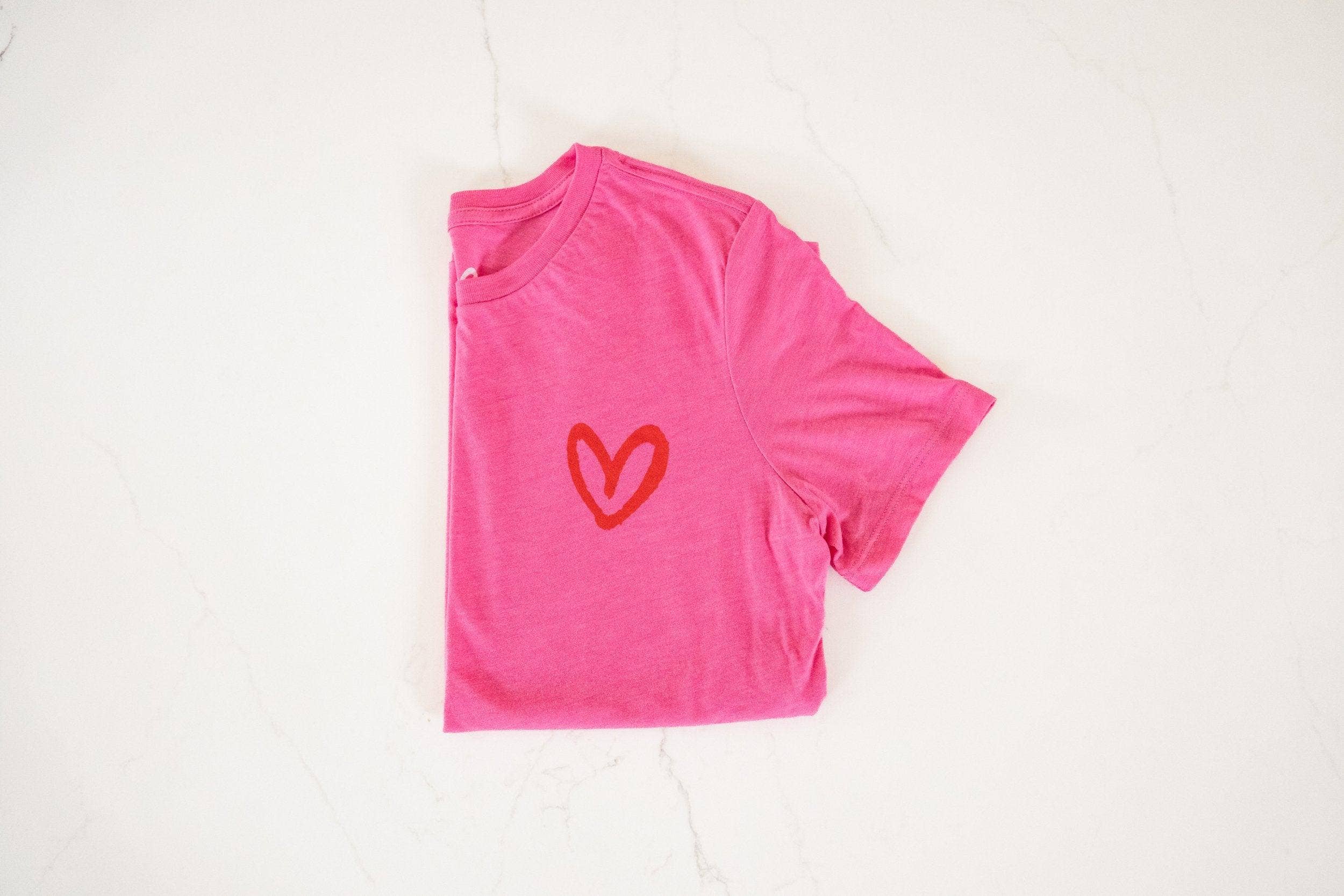 House of Shan, INC - Wholesale Screen Printed T-Shirt - Women's - Women's Imperfect Heart Tee7