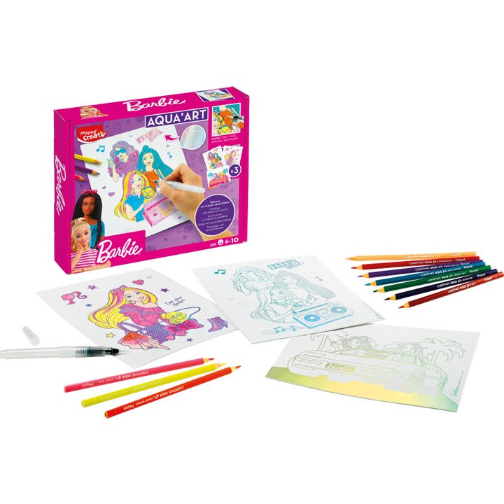 Maped Deutschland GmbH - Wholesale Art Set - Kids & Baby - Aqua'Art coloring kit - Barbie