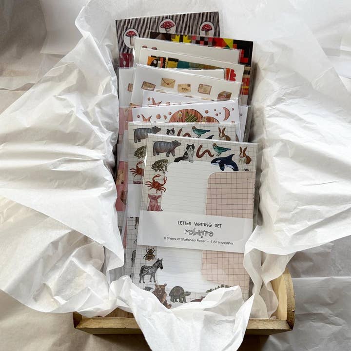 Robayre - Wholesale Stationery/Notecard Set - Variety Pack Letter Writing Stationery Set by Robayre1