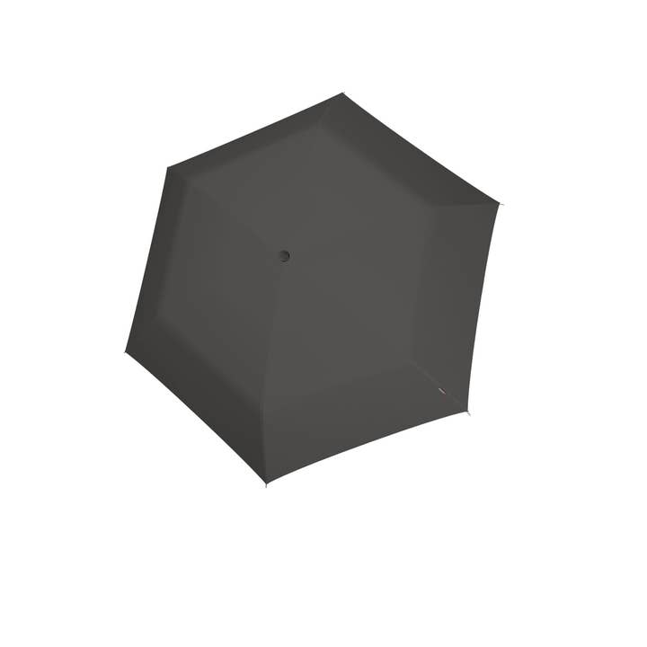 Knirps – wholesale Umbrella – Unisex – Knirps US.050 Ultra Light Slim Manual Folding Umbrella - Dark Grey