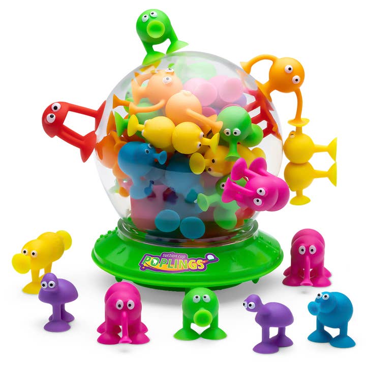Cassidy Labs - Wholesale Toy Set - Kids - Poplings - Suction Cup Toy Characters!