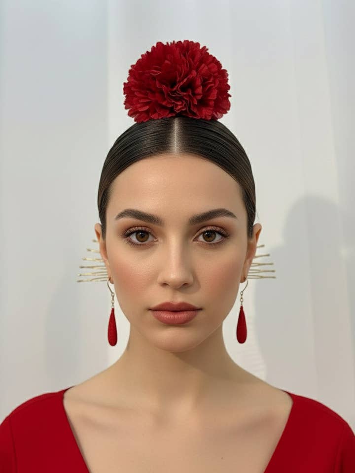 FLOR BORDEAUX NELLIKKE 1P for engroshandel hos EMMA WU DESIGN