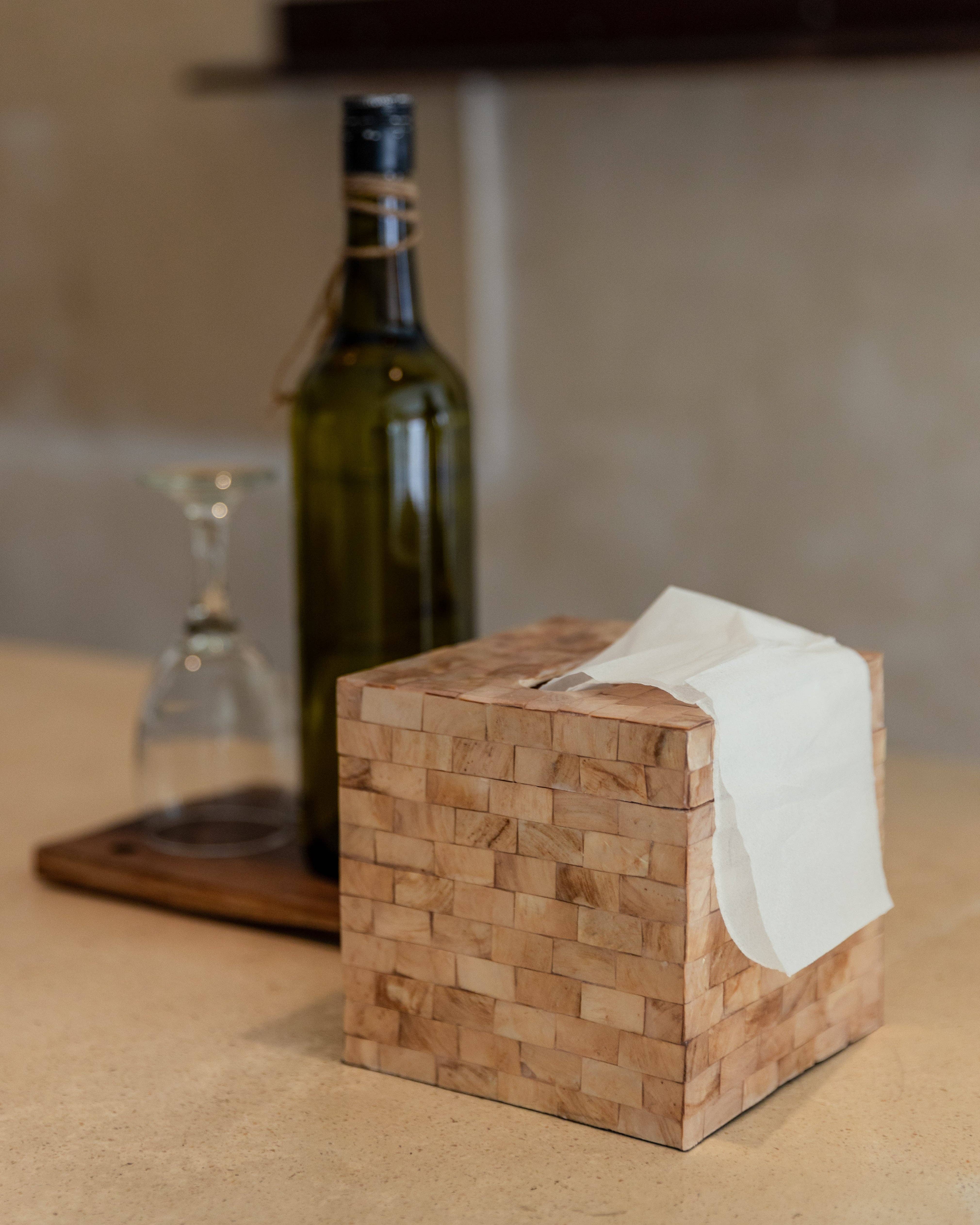 Village Thrive - Wholesale Tissue Box - Wooden Tissue Box Cover3