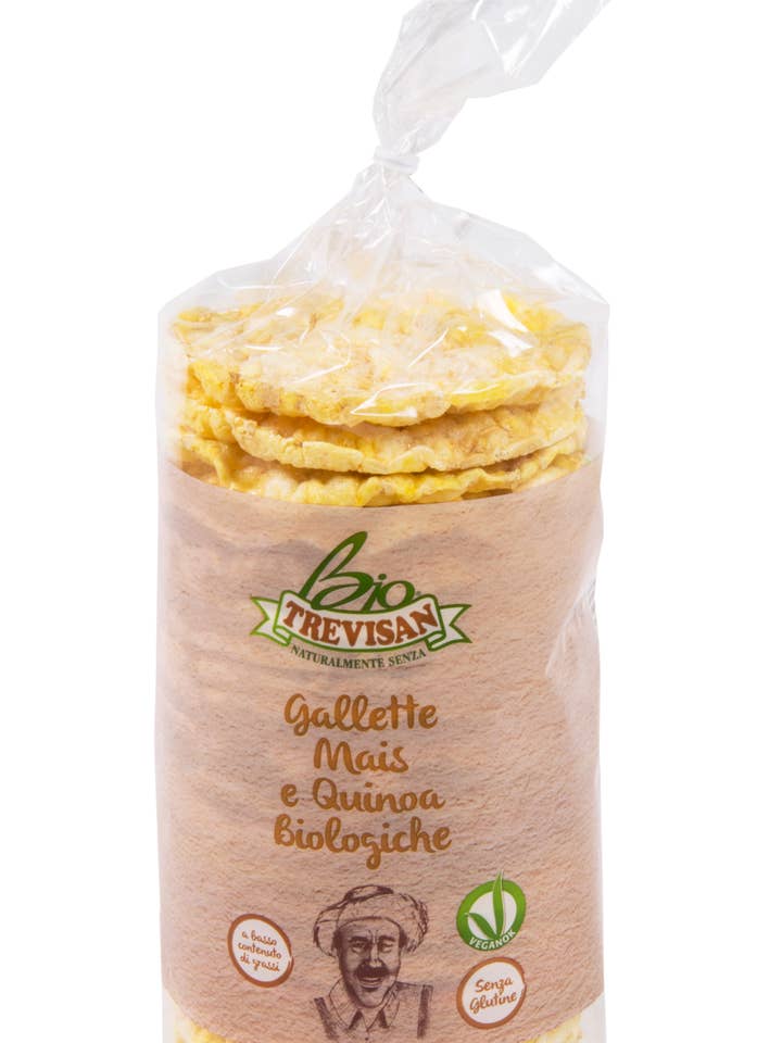 Corn and quinoa biscuits s/g BIO for wholesale by Trevisan