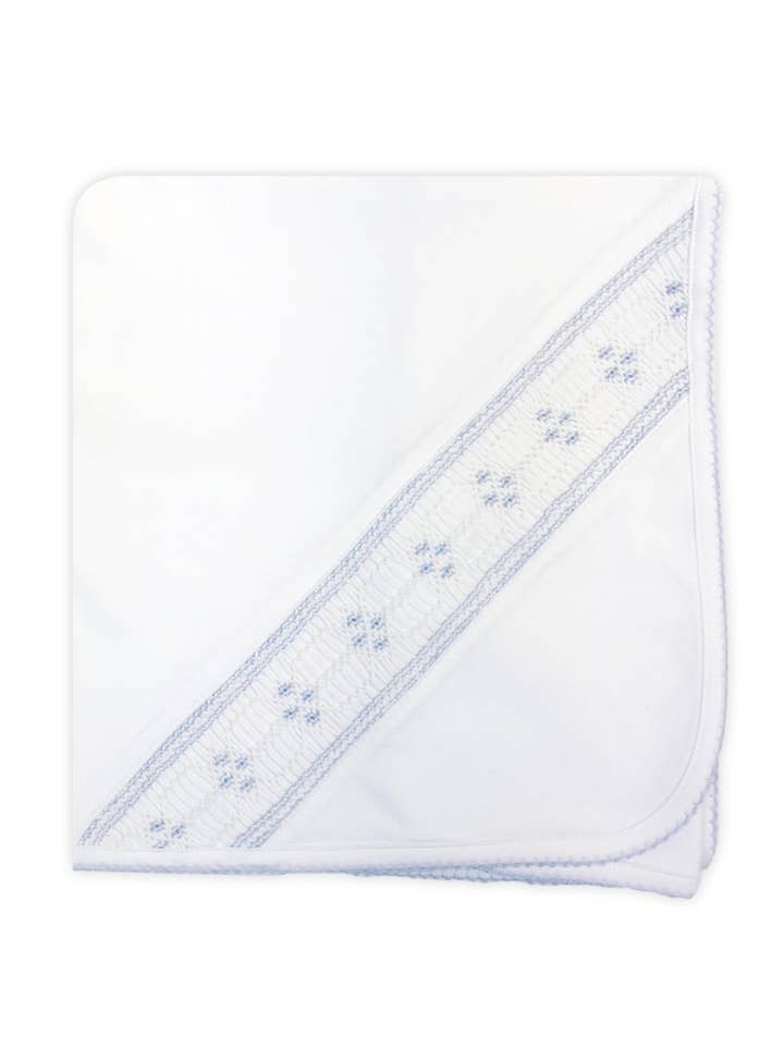 Argyle Boy Pima Cotton Baby Blanket for wholesale by Baby Threads