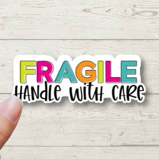 Fragile Handle With Care Small Business Packaging Stickers for wholesale by Forest Crafts