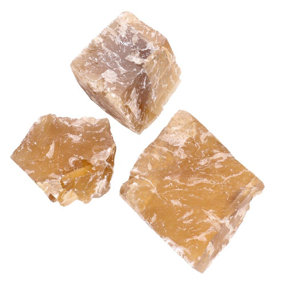 Vives de la Cortada S.L - Venta al por mayor Piedras/cristales espirituales - Calcita Dorada en Bruto Color Miel2