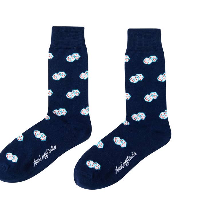 Dice Socks for wholesale by AusCufflinks