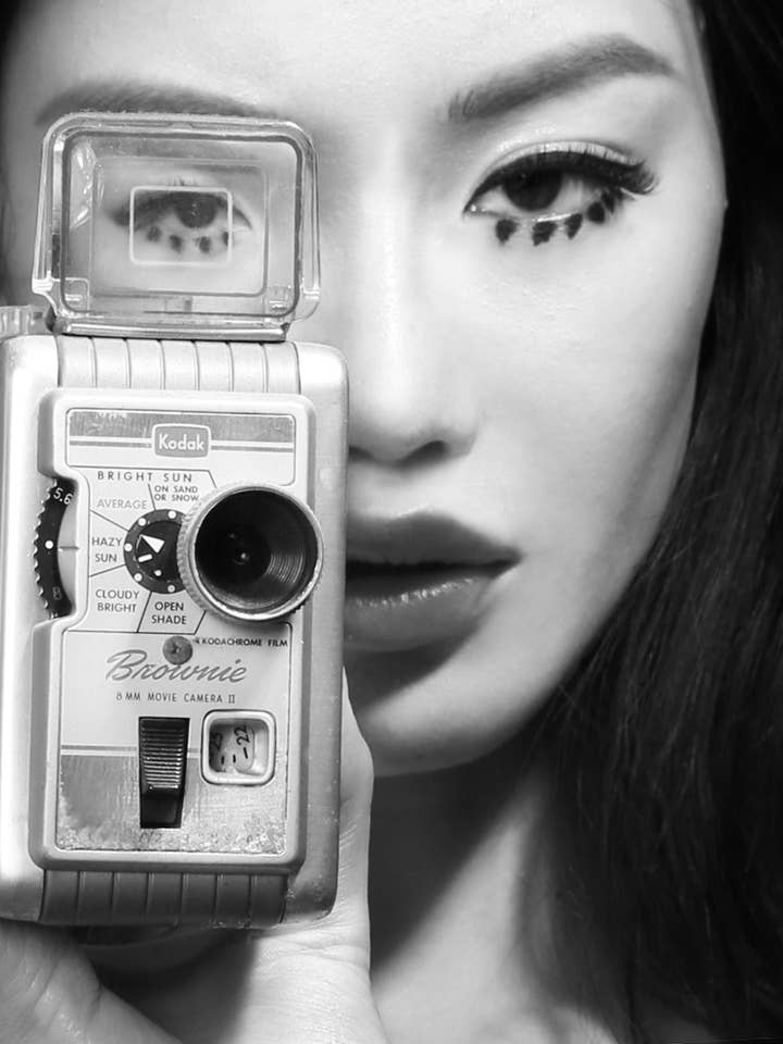 VINTAGE KAMERA FILMISK KÆRLIGHED | KUNST PRINT - NY 2022 for engroshandel hos Talfoto Studio