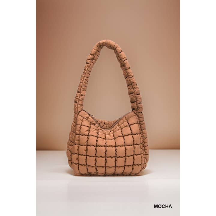 42POPS – Engroshandel Skuldertaske – til kvinder – ",_....PUFFET QUILTET CROSSBODY SKULDER TASKE12