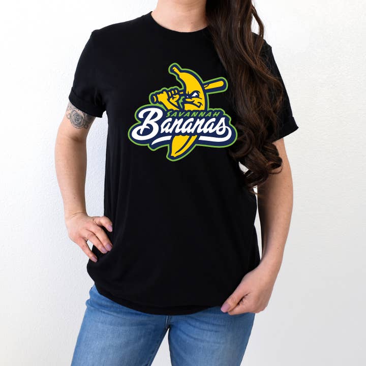 Savannah Banana Baseball Logo Tee Unisex Jersey Shirt for wholesale by TheKingShirt
