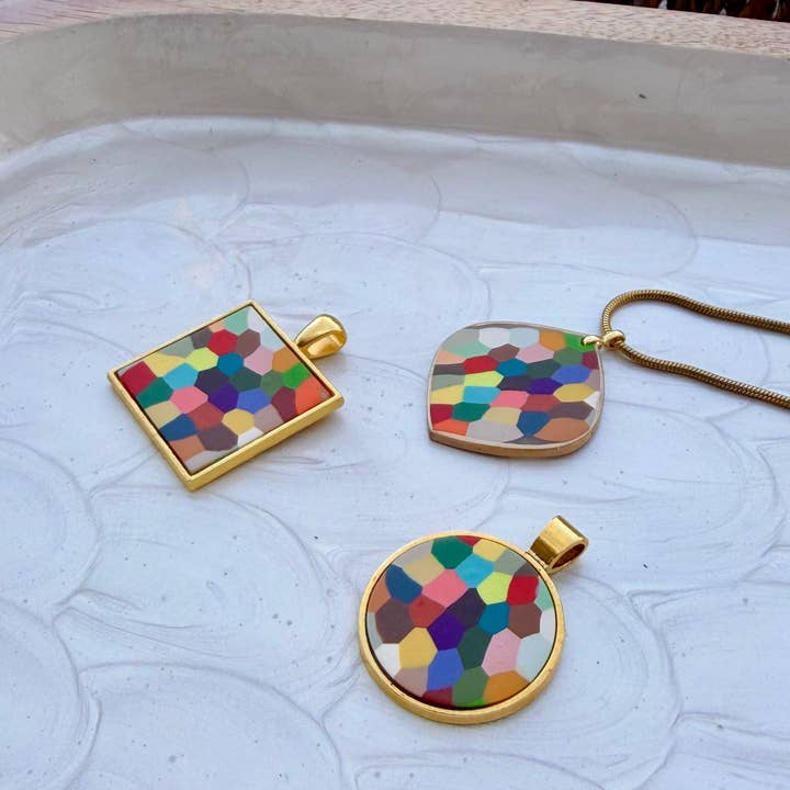 Palette Wearable | Pendants | Autumn for wholesale by Seasons in Kansas City