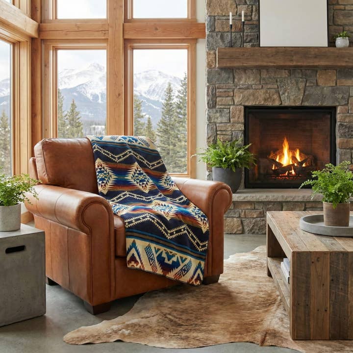 Alpaca Threadz – Großhandel Überwurfdecke – Südwest-Alpaka-Queen/Überwurfdecke – RIO Wende-Decke1